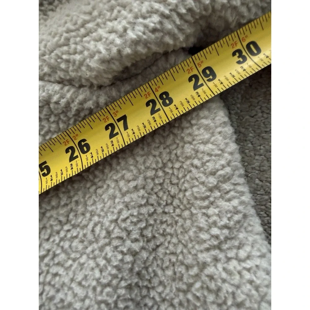 The North Face‎ Cragmont Sherpa Fleece Jacket Mens XXL Tan Snap Front Coat